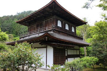 Ginkakuji Temple in Kyoto, Japan