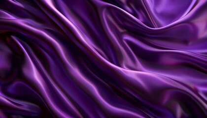Fototapeta premium A rich purple silk background, perfect for elegant or high-class themed designs and presentations