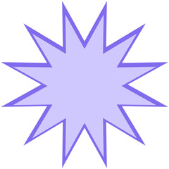  Sunburst, star shape frame vector