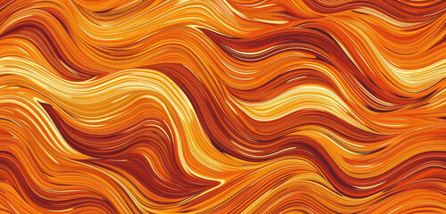 Seamless pattern warm amber strokes.