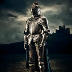 Fototapeta premium knight in armour