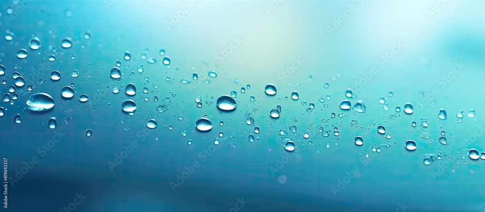 Wall mural Background with a raindrop design perfect for your copy space image