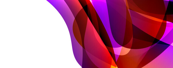 Obraz premium Trendy simple fluid color gradient abstract background with dynamic wave line effect. Vector Illustration For Wallpaper, Banner, Background, Card, Book Illustration, landing page