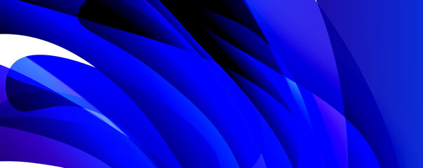 Obraz premium Colorful curve design concept. Vector Illustration For Wallpaper, Banner, Background, Card, Book Illustration, landing page