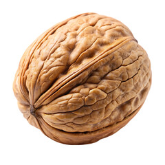 Obraz premium shell of walnut on transparent background