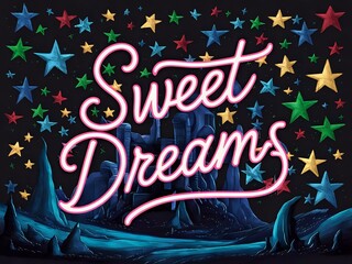 Sweet Dreams Amidst the Stars
