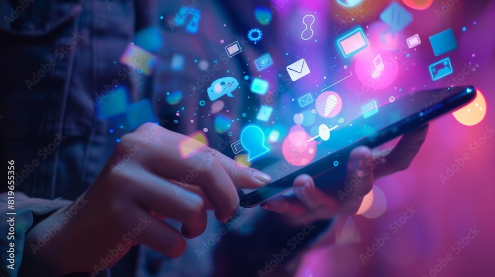 Wall mural a mobile app developer designs and launches interactive ad experiences that engage users and drive a