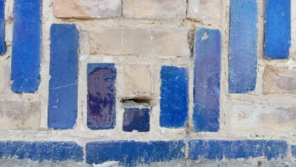 ancient wall ornament, tiles