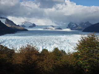 The Perito Moreno Glacier is a glacier located in Patagonia. Argentina. Part of Los Glaciares National Park, in Santa Cruz Province, it is one of the most important tourist attractions in Patagonia. 