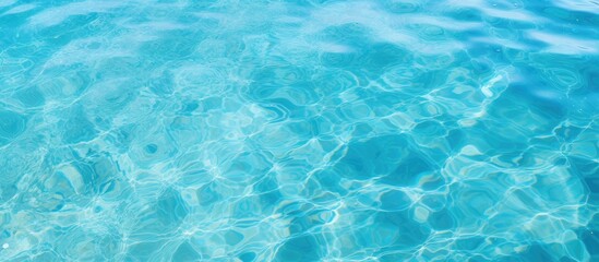 Obraz premium Textured pool water background with copy space image