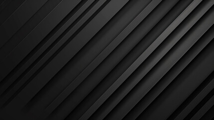 Obraz premium abstract black square stripes lines as monochrome stylish backdrop in elegant simple modern square minimal style black background.