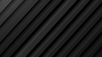 Obraz premium Abstract Dark deep black dynamic abstract square background with diagonal lines.