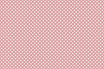 pink seamless pattern with white dots