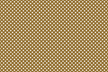 brown seamless pattern with white dots