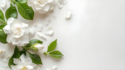 bouquet of white roses