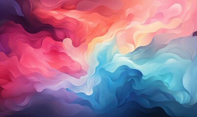 Obraz premium Study background flat design top view classic scholarly theme water color Triadic Color Scheme