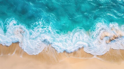 Ariel beach view