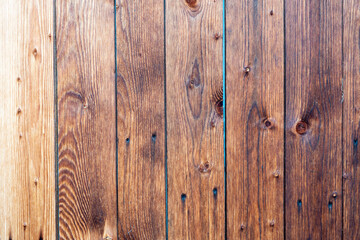 Fototapeta premium Outside wooden wall spruce boards texture