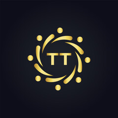 TT logo. T T design. White TT letter. TT, T T letter logo design. T T letter logo design in FIVE, FOUR, THREE, style. letter logo set in one artboard. T T letter logo vector design.