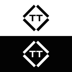 TT logo. T T design. White TT letter. TT, T T letter logo design. T T letter logo design in FIVE, FOUR, THREE, style. letter logo set in one artboard. T T letter logo vector design.