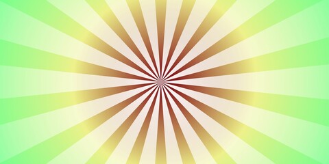 Sunburst White Rays on Light Green Pastel Gradient Background