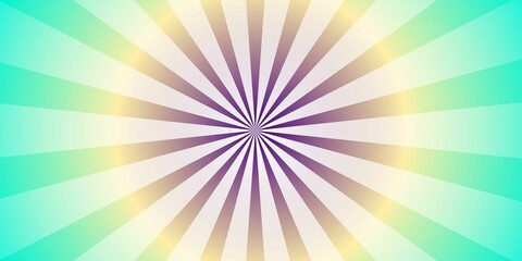 Turquoise Pastel Fusion: Ethereal White Rays Background