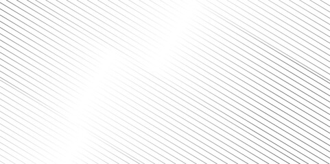 Fototapeta premium Vector gray line abstract pattern Transparent monochrome striped texture, minimal background. Abstract background wave circle lines elegant white diagonal lines gradient creative concept web texture.