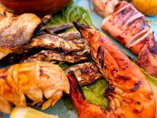 grilled chicken wings
