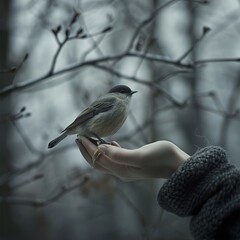 bird in the hand