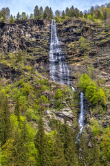 Stuller Wasserfall in der Passerschlucht im Passeiertal, Südtirol