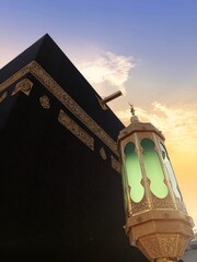 The place where Muslims visit for pilgrimage and umrah. Kaaba, Mecca. Kaaba, the holy temple of Muslims