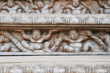 Thai temple's stone sculpture