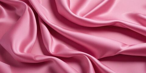 a pink silk fabric with a pink background