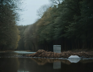 morning in the forest