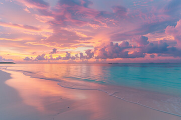 Summer Nostalgia: Beach Sunset Evokes Memories of Warm Days