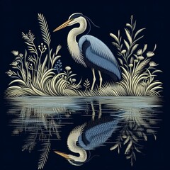 Exquisite Animal Embroidery Stunning Wildlife Designs for Craft Enthusiasts  Microstock