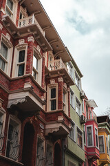 Fototapeta premium Bustling urban landscape adorned with towering buildings in Istanbul, Turkey