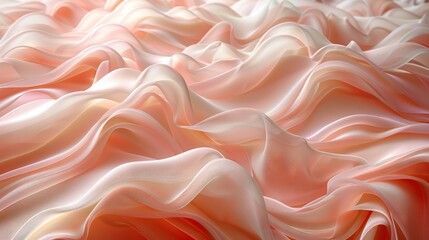   A detailed view of a pastel-colored backdrop featuring a curvy design at both the upper and lower edges