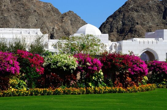 Jardines en Old Muscat, Sultanato de Om&aacute;n