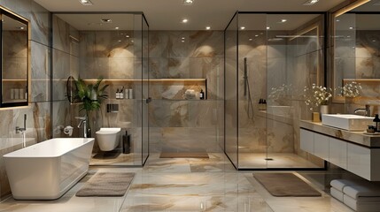 Modern Minimalist Bathroom