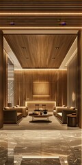Modern Hotel Lobby Interior Design
