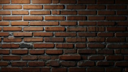 Obraz premium A high-resolution image featuring a simple brick wall pattern, offering a textured background suitable for various designs