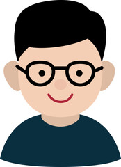 Fototapeta premium Father avatar icon vector. man avatar icon. Dad icon.