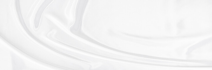 Obraz premium White gray satin texture that is white silver fabric silk background with beautiful soft blur pattern natural.