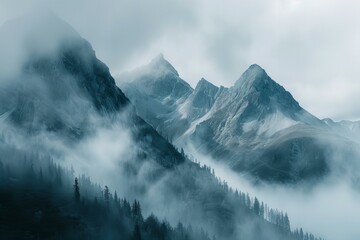 A mountain covered in dense foliage