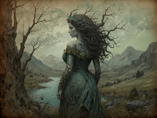 Fototapeta premium Mother Nature
