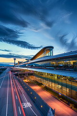 An Evening at the YVR Airport: A Glimpse into the Bustling Hub of Activity