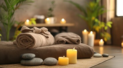 Obraz na płótnie Canvas Create A Relaxing Spa Atmosphere At Home With These Simple Tips.