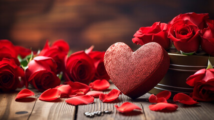 Theme of love.   Valentine's day
