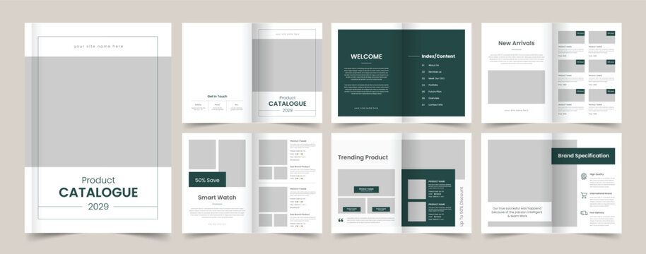 Product Catalog Layout, Fashion and Multipurpose Portfolio, Catalogue Template, Furniture Product Catalog
